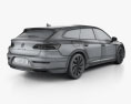Volkswagen Arteon Shooting Brake R-Line 2020 3D 모델 