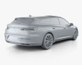 Volkswagen Arteon Shooting Brake R-Line 2020 3Dモデル