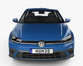 Volkswagen Polo R-Line 2024 3D 모델  front view