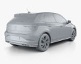 Volkswagen Polo R-Line 2024 3Dモデル