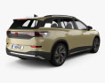 Volkswagen ID.6 X Prime 2022 3D模型 后视图