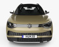 Volkswagen ID.6 X Prime 2022 Modelo 3D vista frontal