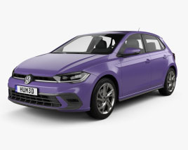Volkswagen Polo AW Style 2024 3D model
