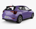 Volkswagen Polo AW Style 2022 3d model back view