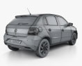 Volkswagen Gol hatchback 2019 Modèle 3d