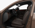 Volkswagen Bora mit Innenraum 2017 3D-Modell seats