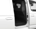 Volkswagen Caddy Panel Van с детальным интерьером 2023 3D модель