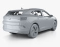 Volkswagen ID.4 з детальним інтер'єром 2022 3D модель