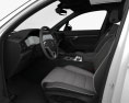 Volkswagen Touareg R-Line with HQ interior and engine 2018 3d model seats