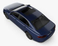 Volkswagen Phideon 2023 3D模型 顶视图