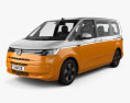 Volkswagen Transporter (T7) Multivan eHybrid 2024 3D模型