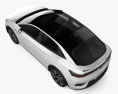 Volkswagen ID.5 Pro 2024 3D-Modell Draufsicht