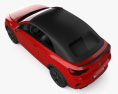 Volkswagen T-Roc R-Line 敞篷车 2024 3D模型 顶视图