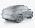 Volkswagen T-Roc R-Line Кабриолет 2024 3D модель