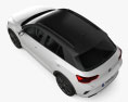 Volkswagen T-Roc R-Line 2022 3d model top view