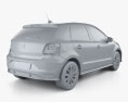 Volkswagen Polo 5ドア ハッチバック 2022 3Dモデル