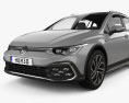 Volkswagen Golf Alltrack 2023 3D模型