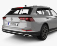 Volkswagen Golf Alltrack 2023 3D模型