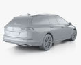 Volkswagen Golf Alltrack 2023 3d model