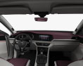 Volkswagen Sagitar with HQ interior 2022 3d model dashboard