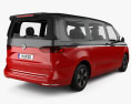 Volkswagen Transporter Multivan LWB 2024 3D 모델 