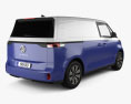 Volkswagen ID Buzz Cargo 2024 3D-Modell Rückansicht