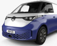 Volkswagen ID Buzz Cargo 2024 3D 모델 