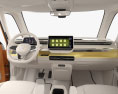 Volkswagen ID Buzz mit Innenraum 2024 3D-Modell dashboard