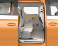 Volkswagen ID Buzz mit Innenraum 2024 3D-Modell