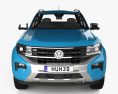 Volkswagen Amarok 双人驾驶室 Aventura 2024 3D模型 正面图