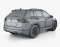 Volkswagen Tiguan Allspace Elegance 2023 3D 모델 