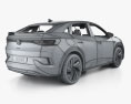 Volkswagen ID.5 Pro з детальним інтер'єром 2024 3D модель
