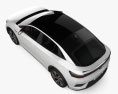 Volkswagen ID.5 Pro mit Innenraum 2024 3D-Modell Draufsicht