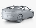 Volkswagen ID.5 Pro з детальним інтер'єром 2024 3D модель