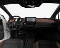 Volkswagen ID.5 Pro з детальним інтер'єром 2024 3D модель dashboard