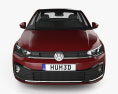 Volkswagen Virtus 2024 3D模型 正面图