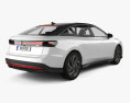 Volkswagen ID.7 2024 3D 모델  back view