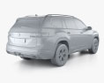 Volkswagen Atlas SEL Peak Edition 2023 3D 모델 