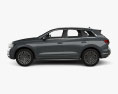 Volkswagen Touareg Elegance 2024 3D-Modell Seitenansicht