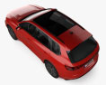 Volkswagen Touareg R-Line 2024 3D模型 顶视图