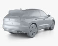 Volkswagen Touareg R-Line 2024 3D模型