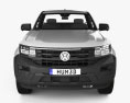 Volkswagen Amarok Einzelkabine 2024 3D-Modell Vorderansicht