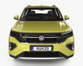 Volkswagen T-Cross R-Line 2024 3D-Modell Vorderansicht