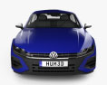 Volkswagen Arteon liftback R 2023 Modelo 3D vista frontal