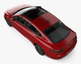 Volkswagen Arteon liftback R-line 2023 3d model top view
