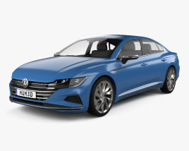 Volkswagen Arteon liftback eHybrid Elegance 2023 3D model