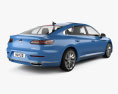 Volkswagen Arteon liftback eHybrid Elegance 2023 3Dモデル 後ろ姿