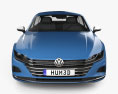 Volkswagen Arteon liftback eHybrid Elegance 2023 3Dモデル front view