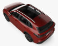 Volkswagen Tiguan eHybrid R-Line 2024 3D-Modell Draufsicht