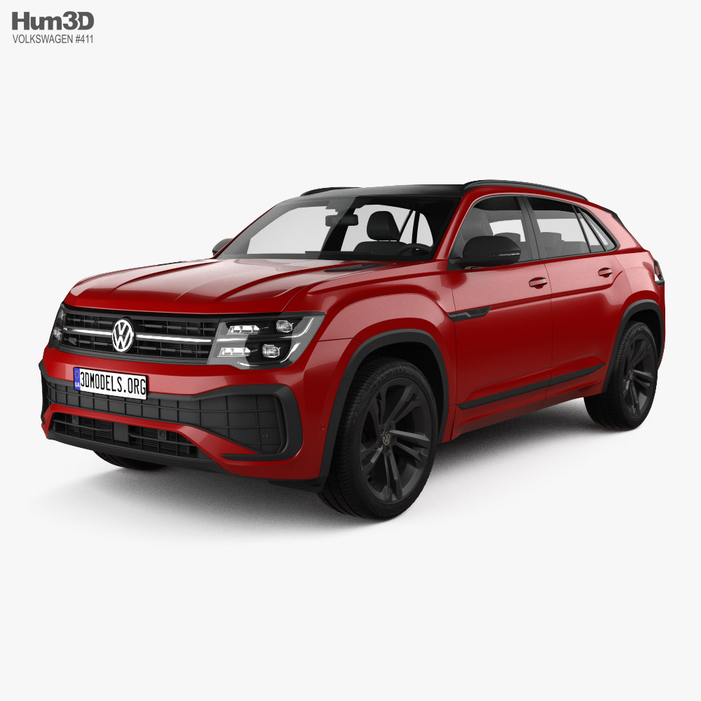 Volkswagen Teramont X R Line 2022 3D model